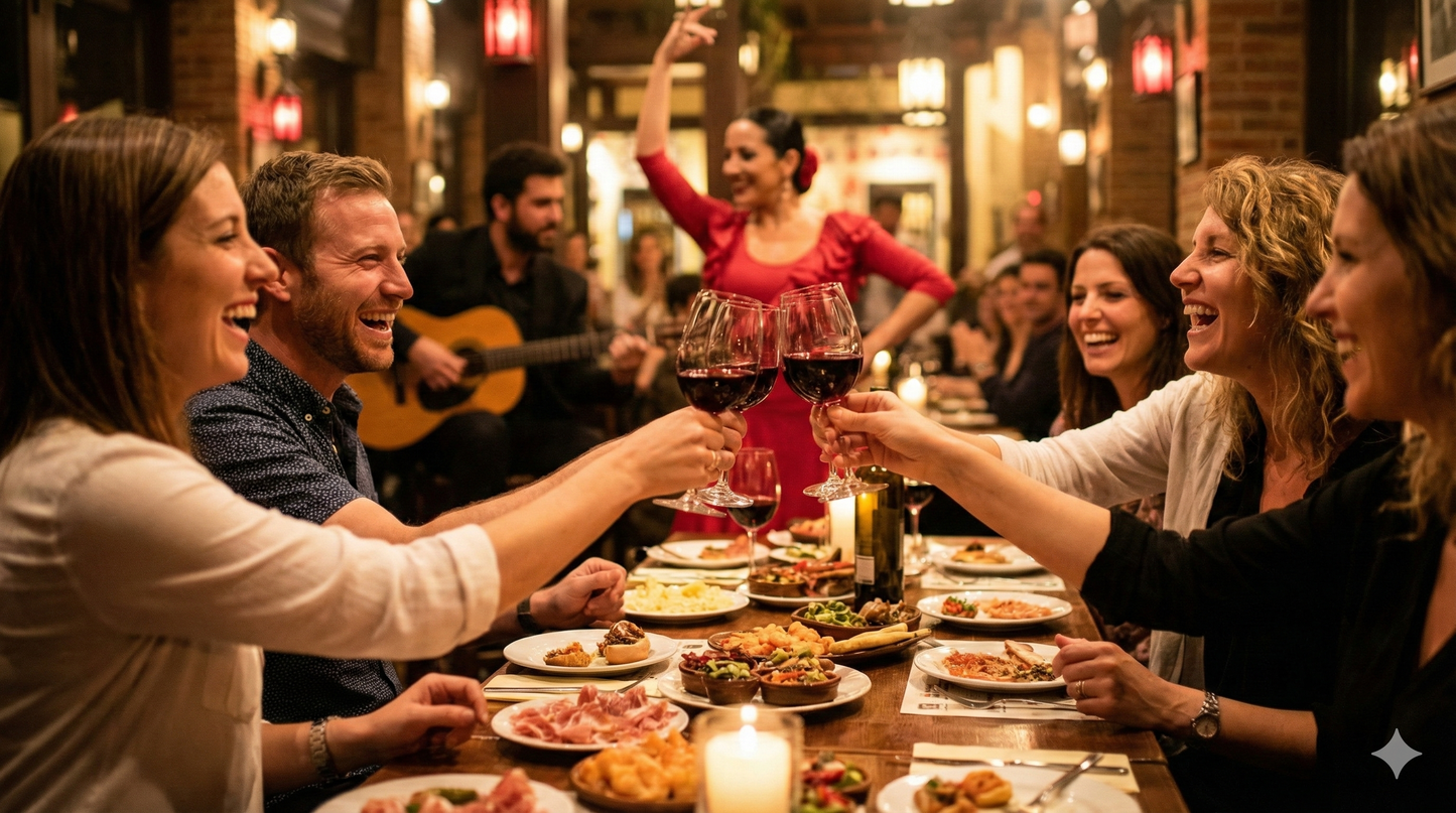 Cena Flamenca Española