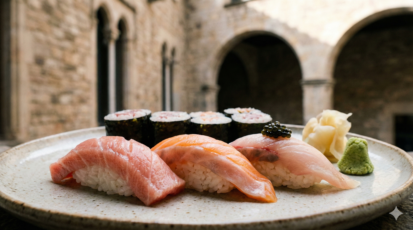 Cena Japonesa en un Espacio Histórico